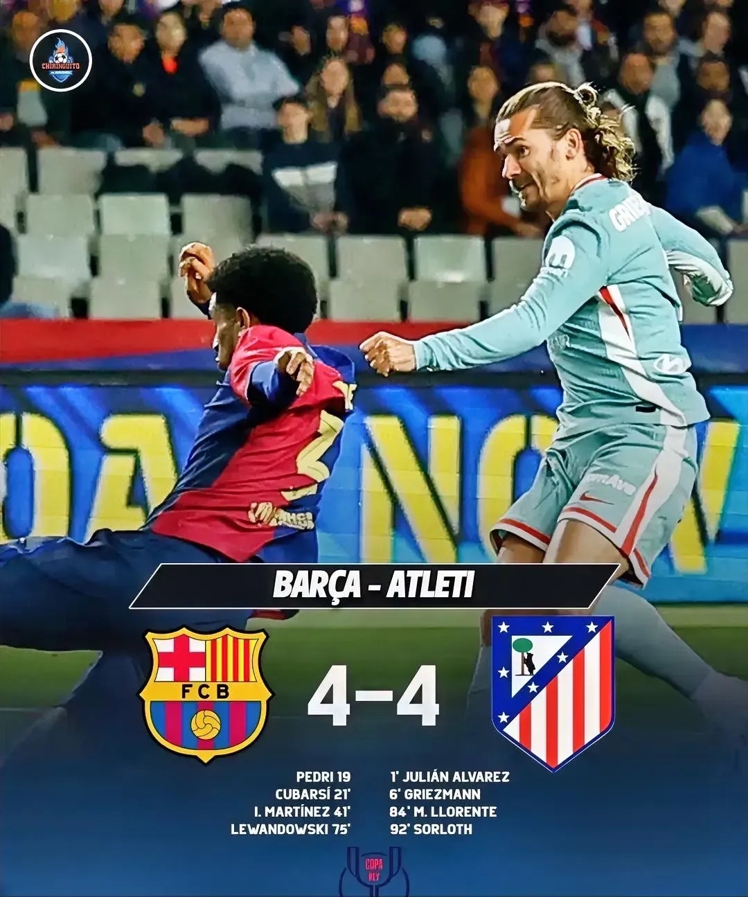 包含马竞巴萨实力对比，谁能成为头号王者的词条